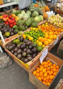 Sample Fruit at the Farmers Market